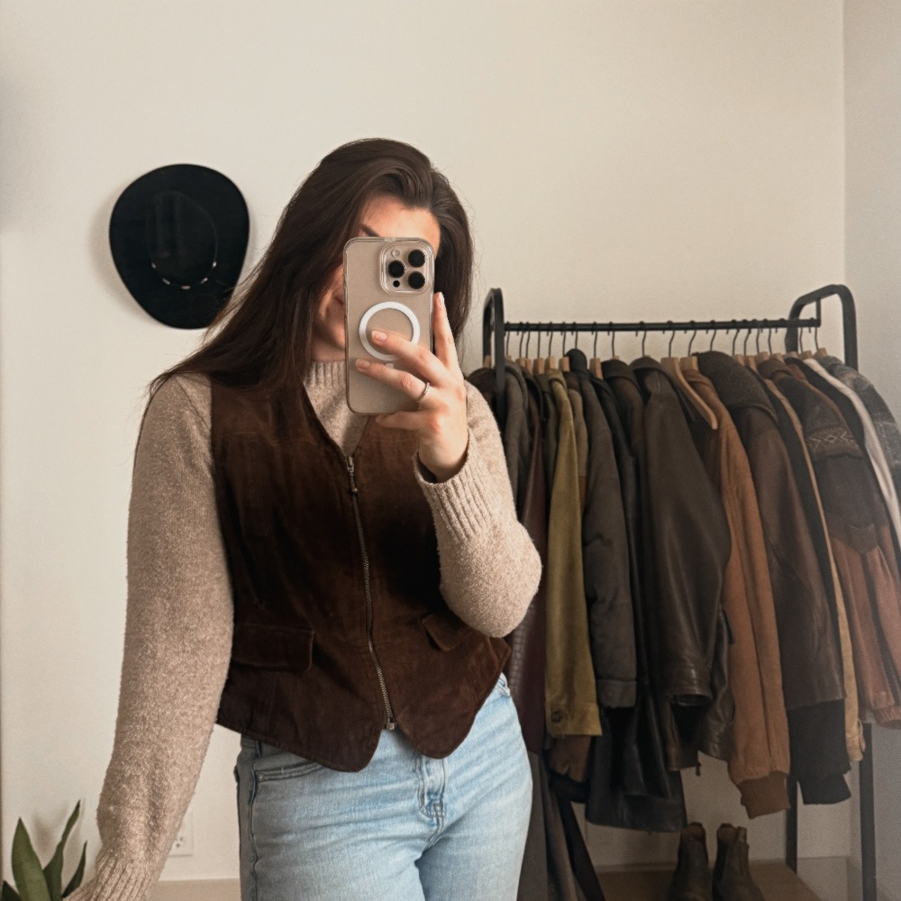 Vintage leather jacket